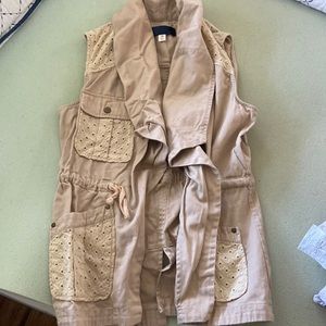 Khaki vest